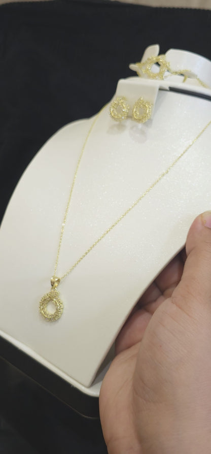 Set Bijoux Élégance Royale sans bague